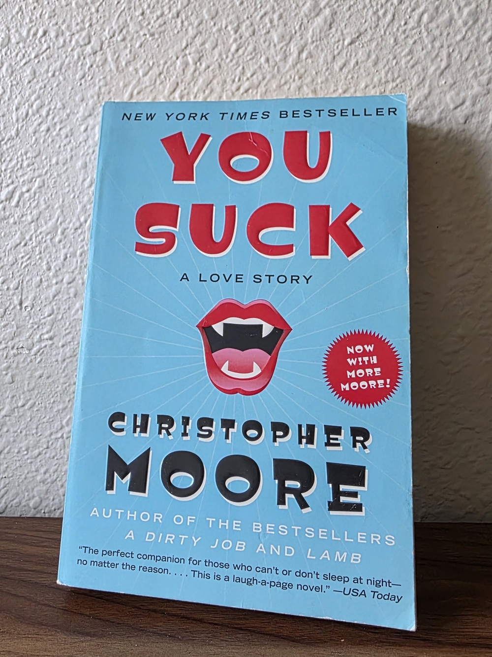 You Suck Paperback by Christooher Moore
